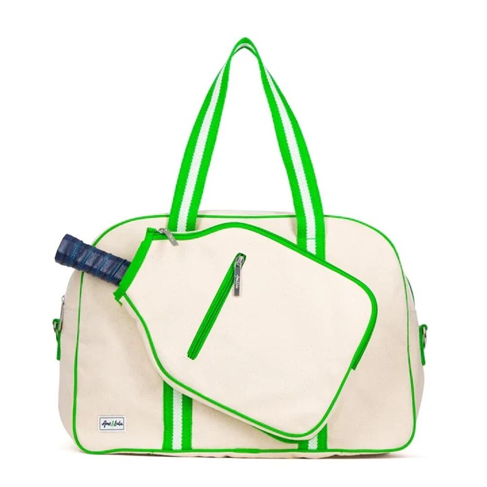 NWT Ame & Lulu Hamptons Canvas  Pickleball  Bag w/Crossbody Strap